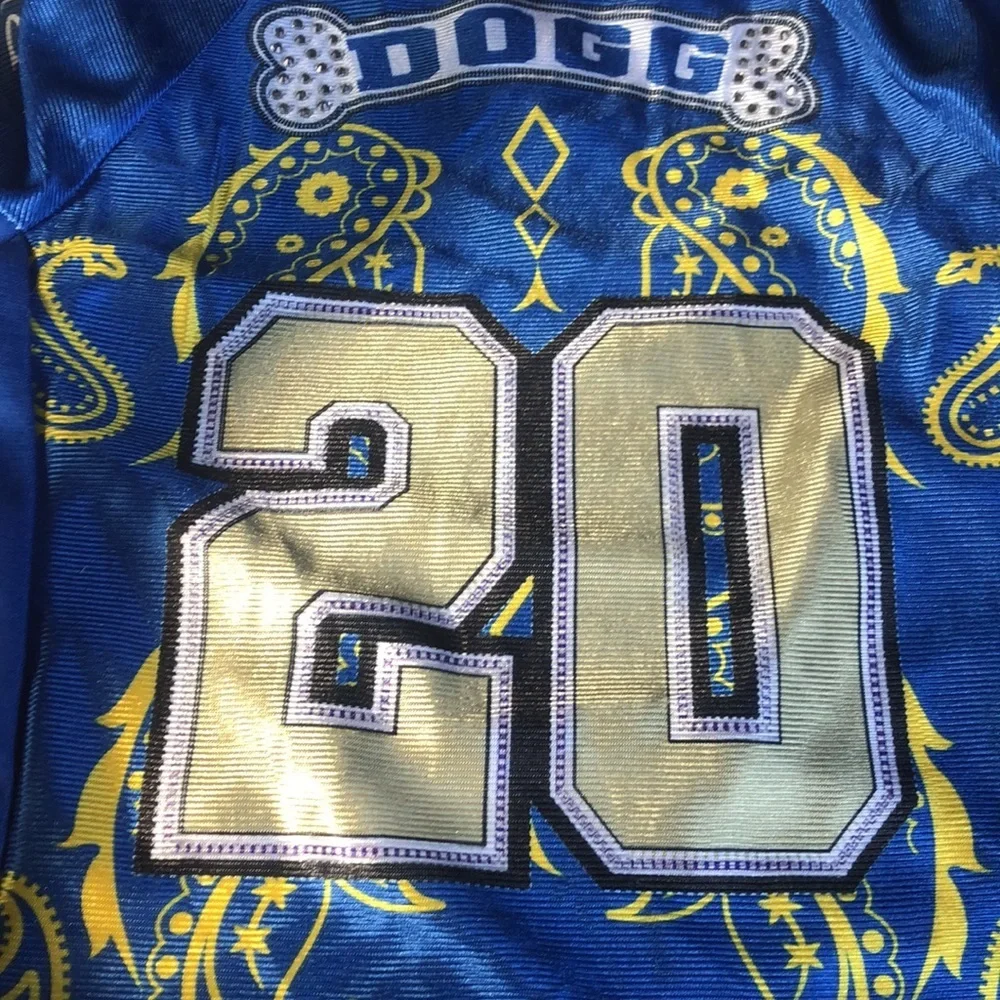 NWT Snoop doggie dog jersey bling M